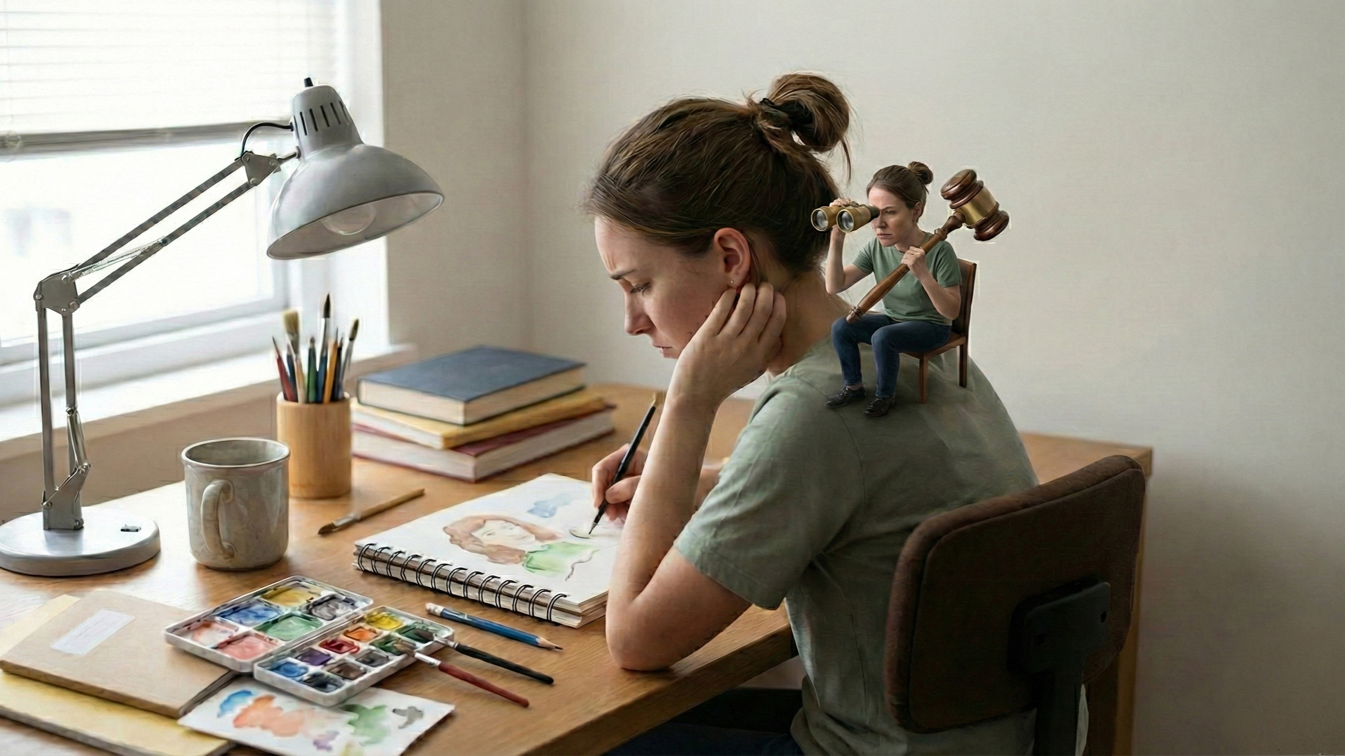 הקול הביקורתי בראש: 5 דרכים לריכוך הדיאלוג הפנימי השלילי שלך